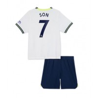 Tottenham Hotspur Son Heung-min #7 Fußballbekleidung Heimtrikot Kinder 2022-23 Kurzarm (+ kurze hosen)
